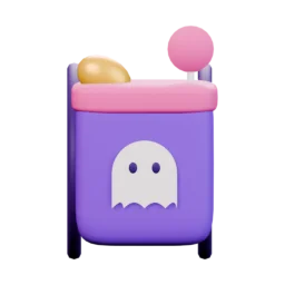 Halloween treat bag avatar back accessory