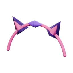 Cat-ear headband for a kids 3D avatar